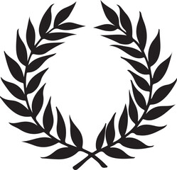 set of laurel wreaths