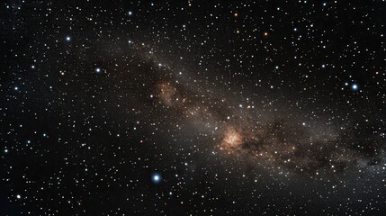 A stunning long exposure shot of the Small Magellanic Cloud, a dwarf galaxy in the constellation Tucana.