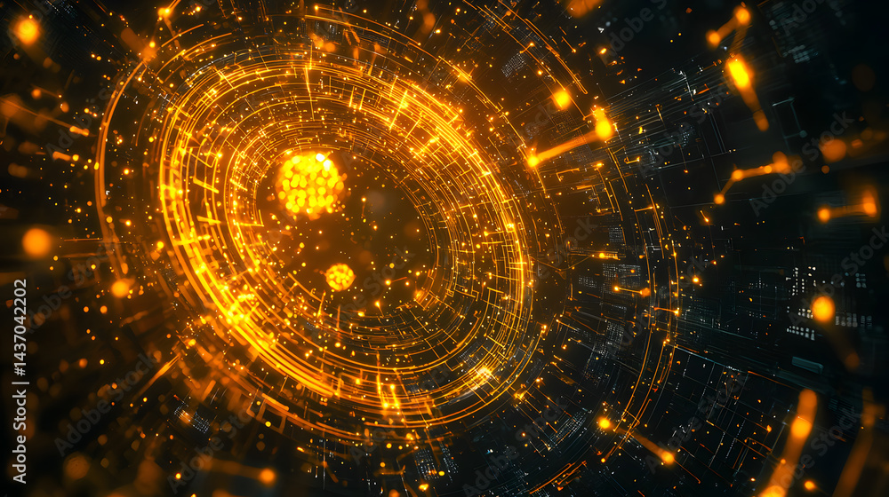 Poster exploring quantum computing innovations in multidimensional data visualization virtual lab research 
