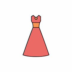 red dress with crown