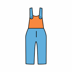 vector illustration of a cartoon character