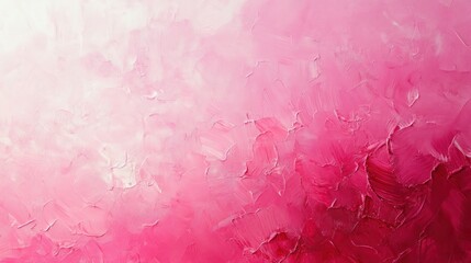 Fototapeta premium Abstract painting in shades of pink and red