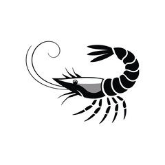 Shrimp Sea Life Tattoo Design