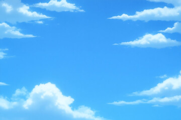 blue sky with white clouds in the middle of it12 1