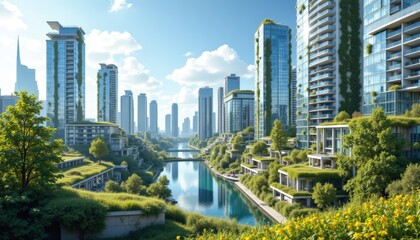 Energy efficient urban planning, climate change mitigation