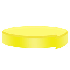 golden 3D Render of Clean Podium Setup for Modern Product Showcase

