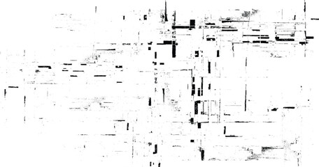 Black and white grunge urban texture vector with copy space. 