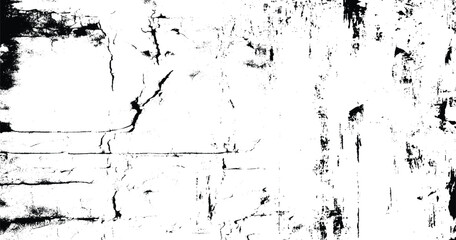 Abstract surface dust and rough dirty wall background concept. Black and white grunge.