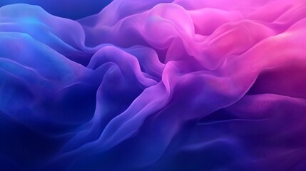 Obraz premium Ethereal fabric folds a gradient of dreams