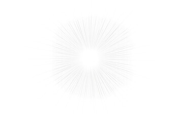 Radiant white burst with spiky edges and fine lines extending outward from the center.