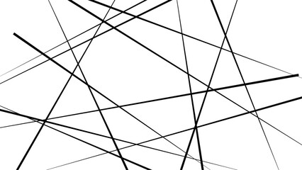 Random diagonal line on white background Abstract lines in black and white tone of many squares and rectangle shapes on white background.