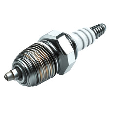 Spark plug, detailed view
