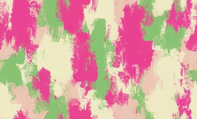 seamless pattern with abstract acrylic painting style, brush strokes