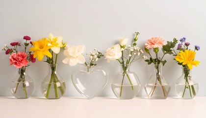 Fototapeta premium 美しい花の背景、ナチュラルで美しい写真