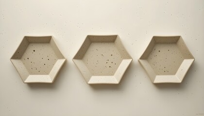 Empty cardboard cube, a blank packaging concept