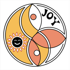 Radiant Abstract Joy Illustration