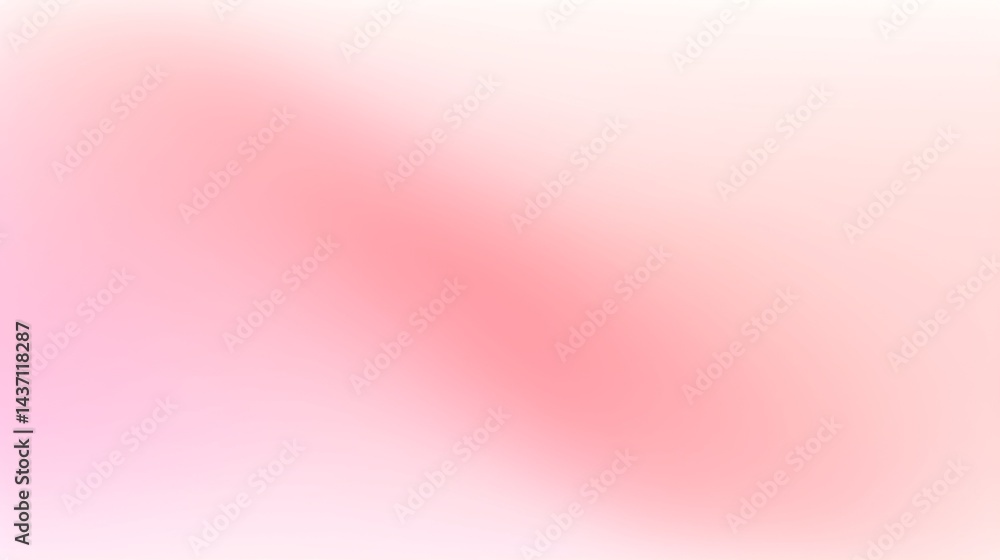 Poster beige to pink gradient background featuring a smooth, blurred design in a vector style.