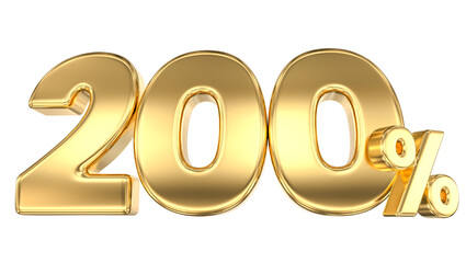 200 Percent Gold Number