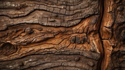 Weathered Brown Wood Texture Rustic Crackled Wooden Background Aged Timber Surface Detail