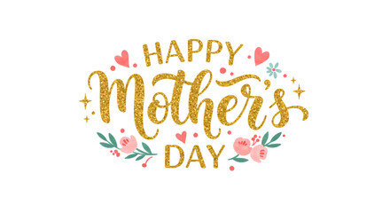 Happy Mother’s Day PNG Clipart – Single Design, Transparent Background