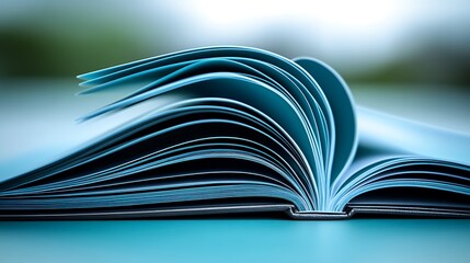 Open book showcasing knowledge, education, and the beauty of learning