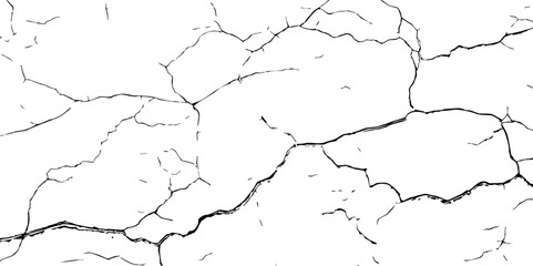 Closeup of dry fissure ground. White dried and cracked ground earth background.Gray crack on earth texture. erosion.	