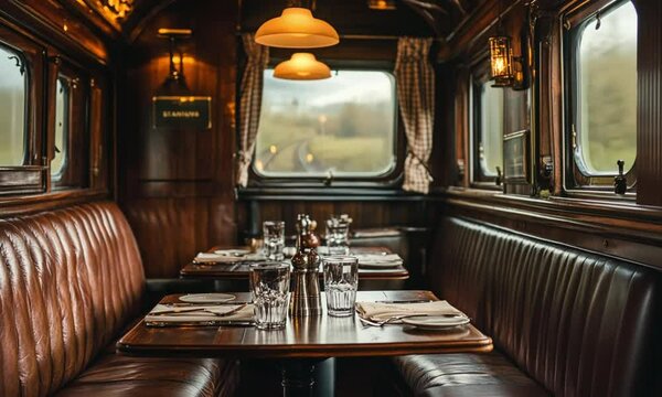 Luxury Train Dining Car: An Exquisite Journey