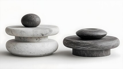 Nordic Minimalism: Simple Stone Sculptures for Modern Decor