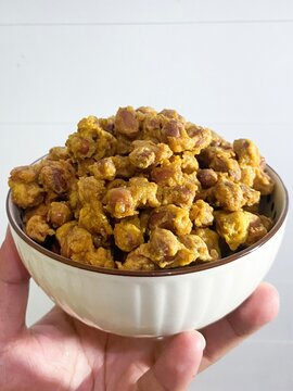 bowl of kacang kribo traditional food of Indonesia