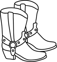 Stylish cowboy boots designed for comfort and flair, perfect for any western themed outfit or casual wear