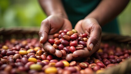 Fair trade cocoa farm harvesting beans, Supporting ethical cocoa farming practices on Fair Trade Day, Farmers harvesting cocoa for chocolate production, Promoting sustainable cocoa sourcing
