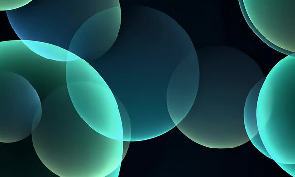  A series of overlapping circles in various shades of blue and green, representing the colors