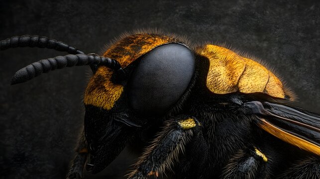Hyperrealistic Insect Photography with Detailed Textures and Colors