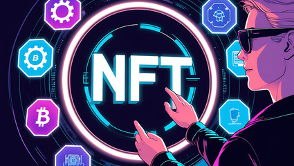 Virtual NFT Interface: Interactive Digital Platform for Non-Fungible Token Visualization and Management

