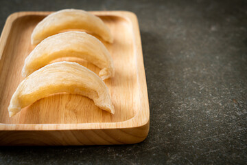 Fresh edible bird's nest or Swallow nest raw material cuisine expensive food for healthy