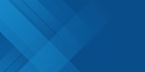Blue background with abstract box rectangle geometric shapes modern element for banner, presentation design and flyer