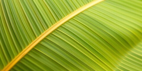 Close-up of textured banana leaf background, ample copy space, background, clean
