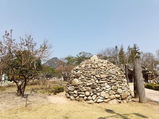 Korea, Seoul, Gyeongbokgung Palace, Park
