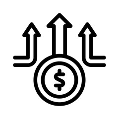 investment line icon
