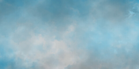 Obraz premium Dark dramatic black and cyan cumulus foggy watercolor in dreamy abstract texture with seamless patterns artistic background, abstract cyan black empty space mix texture of grunge vector background.