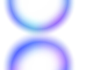 Transparent neon glowing color effects overlay for motuon graphics. Abstract smloth blurred color gradient cutout on transparent background