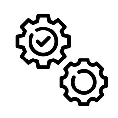 business coaching line icon