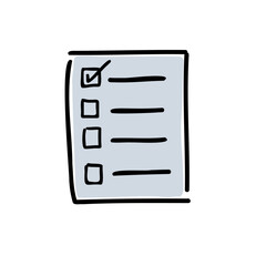 書類　チェックリスト