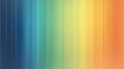 Vibrant abstract background with smooth blue, green, and orange gradient stripes converging dynamically. Perfect for modern designs, branding, and digital art