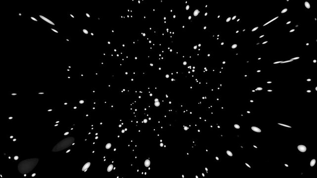 Grainy abstract ball background.abstraction, falling snow, star sky, bright glare of light texture