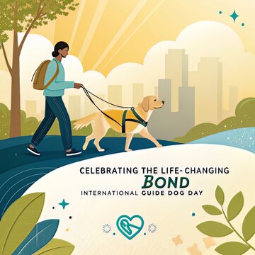 Celebrating the Life Changing Bond on International Guide Dog Day
