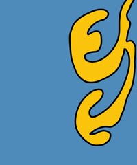 Obraz premium Hand Drawn and Illustration for Retro Vintage Background