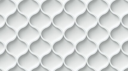 Abstract seamless pattern white background