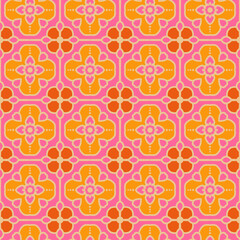 pattern batik flower damask ethnic boho ikat texture tribal geometric background