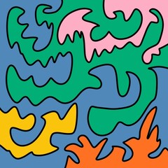 Retro Background Abstract Artwork